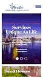 Mobile Screenshot of nauglefuneral.com